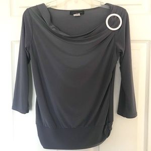 American City Wear Three-quarter Sleeve Top